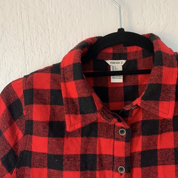 Plaid long shirt - Picture 2 of 3